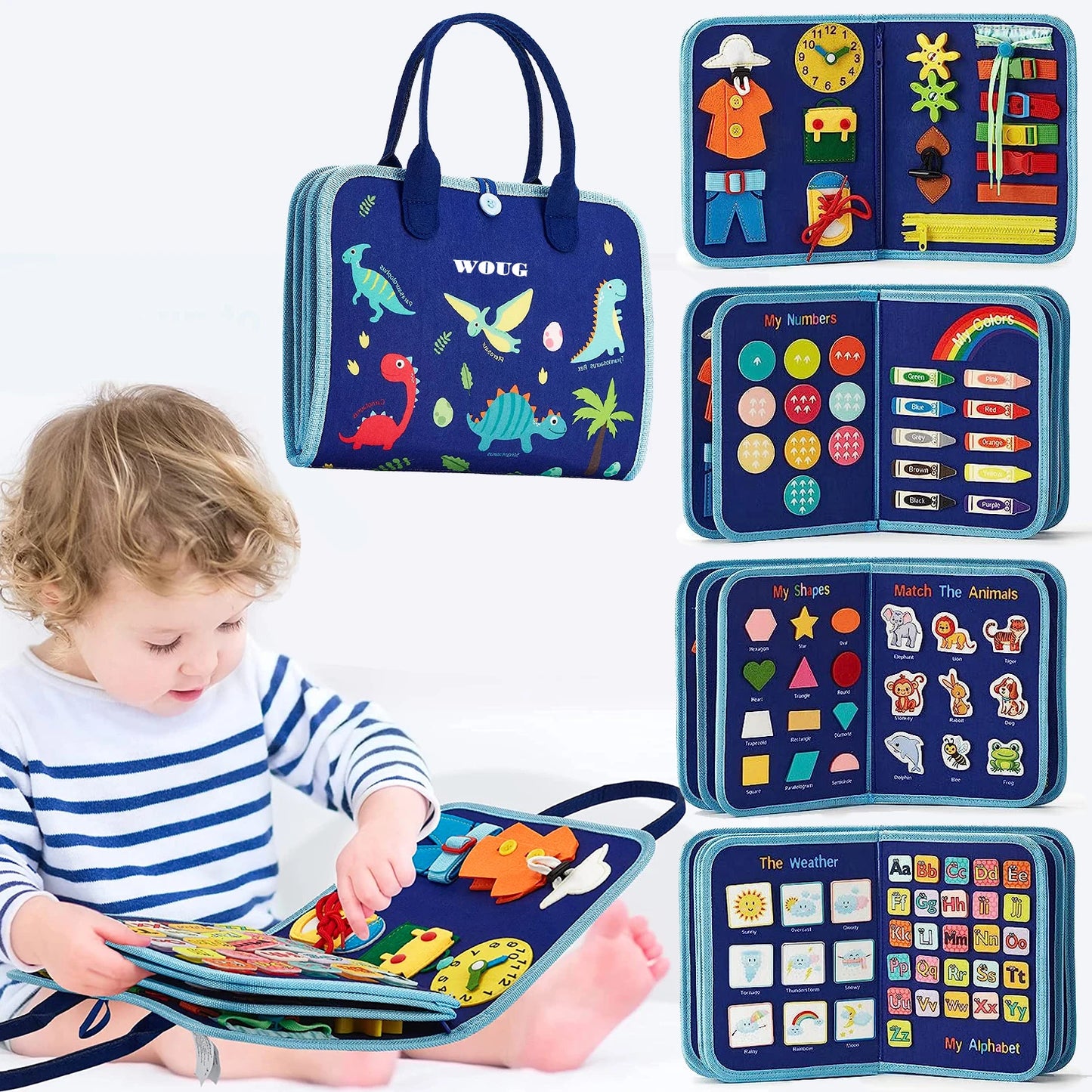 Tablero Montessori Especial para Viaje