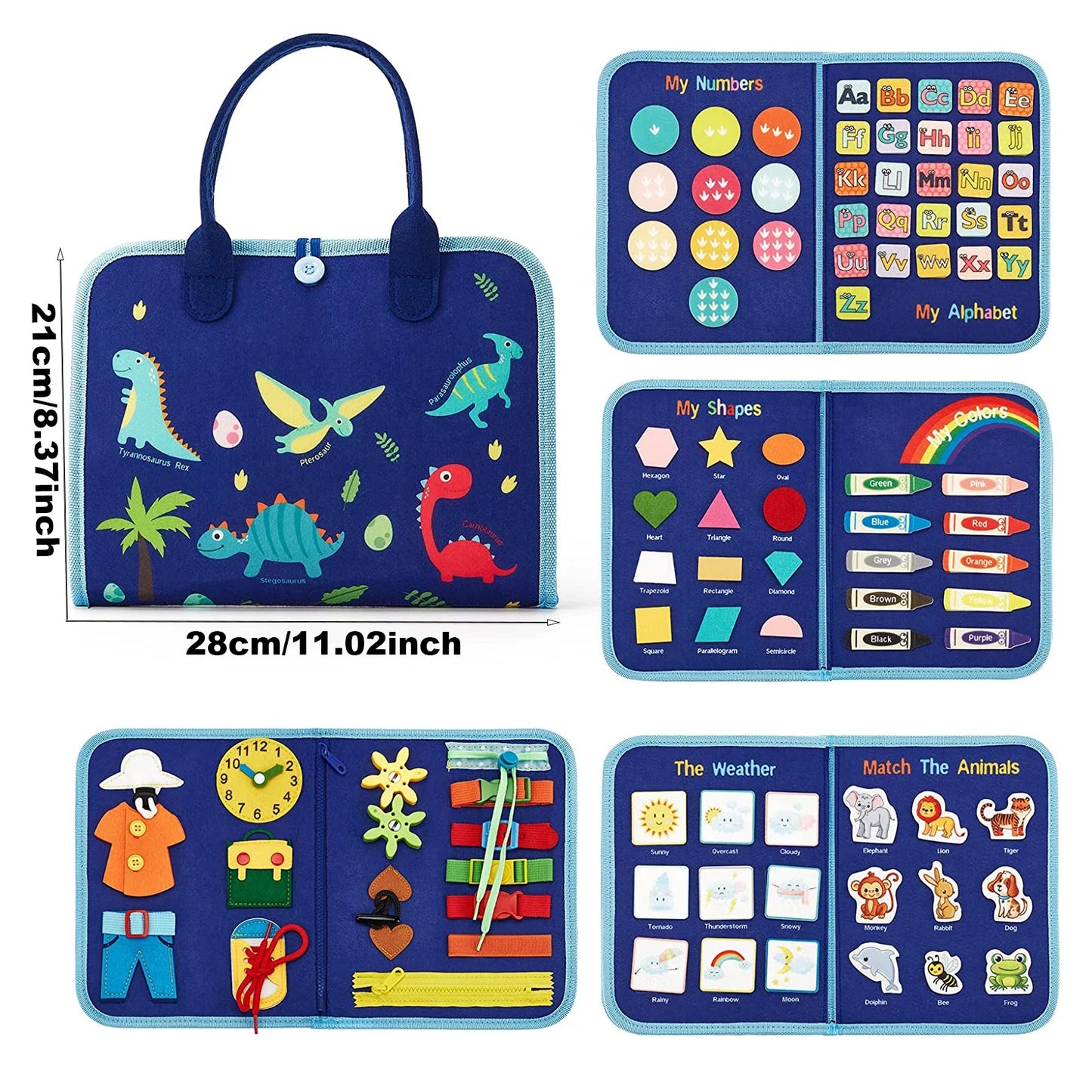 Tablero Montessori Especial para Viaje