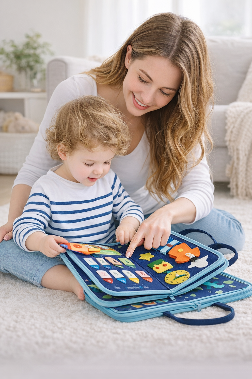 Tablero Montessori Especial para Viaje